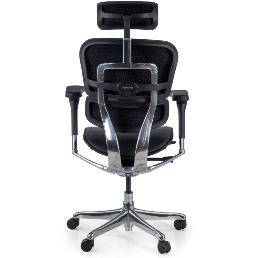 Sedia Ergonomica Ergohuman Elite, pelle naturale
