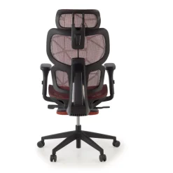 Sedia ergonomica Every, con poggiapiedi estraibile, rete