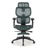 Sedia ergonomica Every, con poggiapiedi estraibile, rete