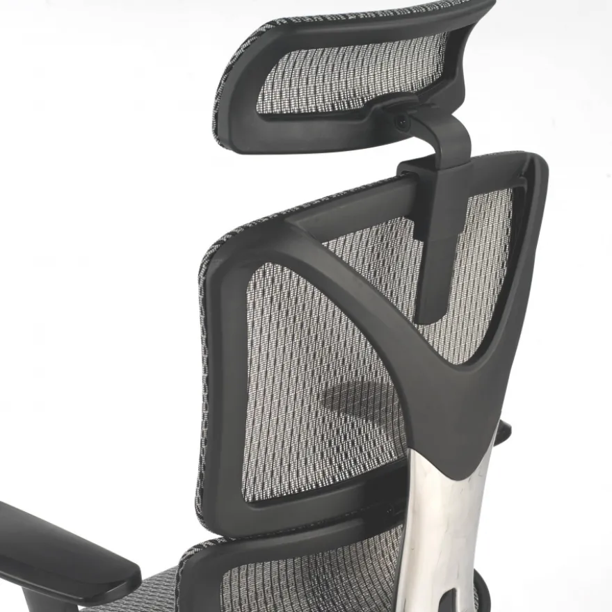 Sedia Ergonomica Focus, Struttura in alluminio, Schienale Regolabile