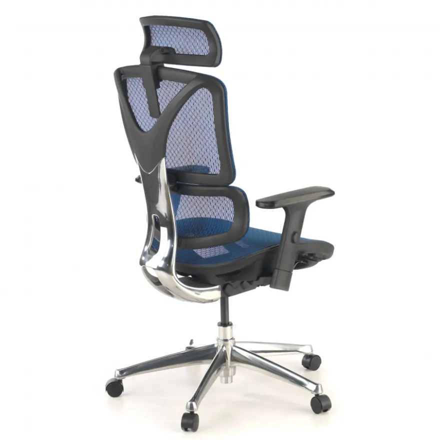 Sedia Ergonomica Focus, Struttura in alluminio, Schienale Regolabile