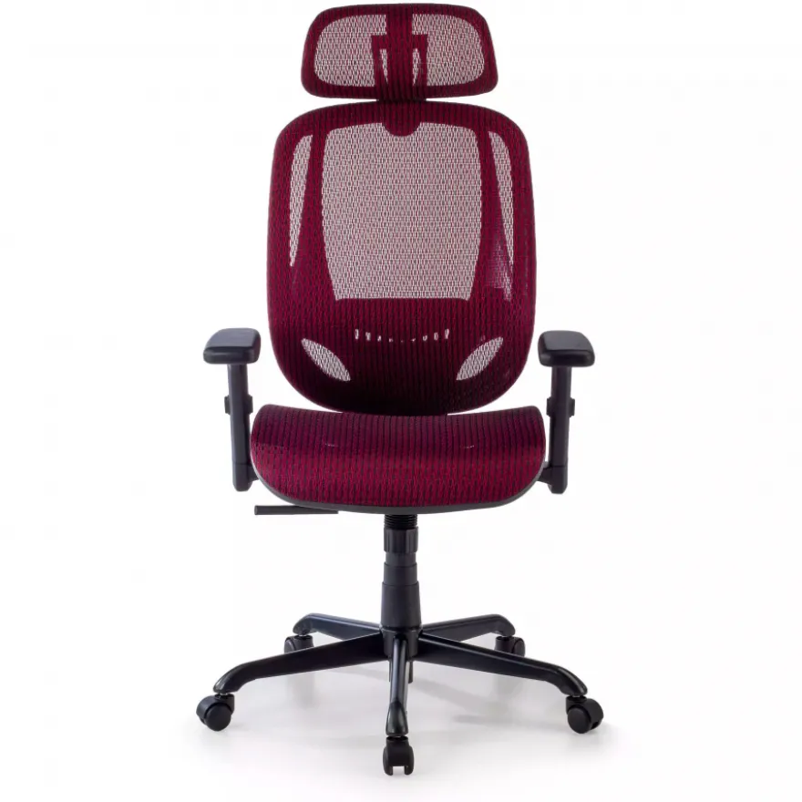 Sedia Ergonomica Locktech, Supporto Lombare, Poggiatesta