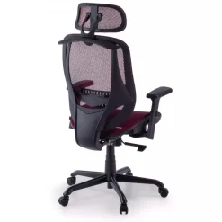 Sedia Ergonomica Locktech, Supporto Lombare, Poggiatesta