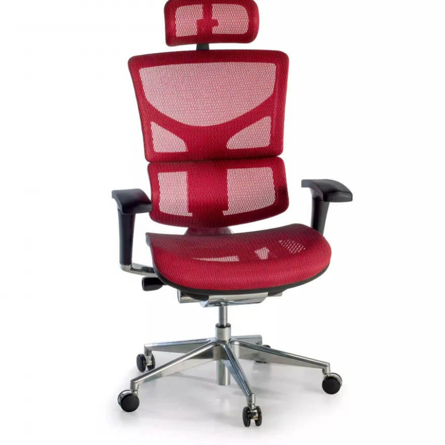 Sedia Ergonomica Next2, modello premium con poggiatesta