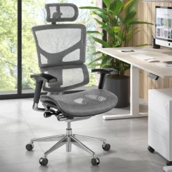 Sedia Ergonomica Next2, modello premium con poggiatesta