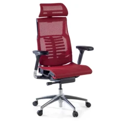 Sedia Ergonomica Pofit2, modello premium, struttura nera