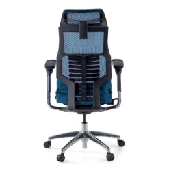 Sedia Ergonomica Pofit2, modello premium, struttura nera