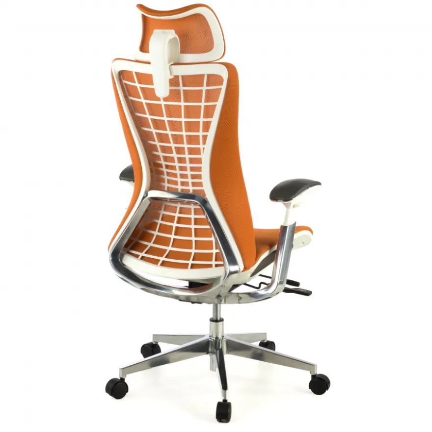Sedia Ergonomica Professionale Miller, braccioli 3D, rete