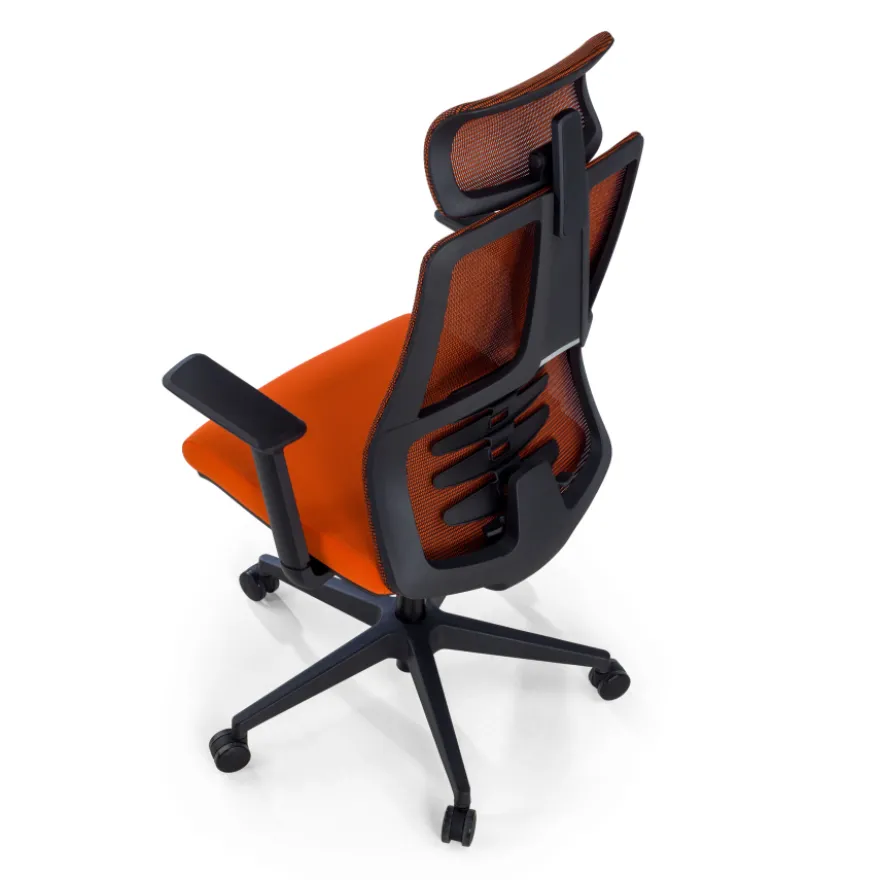 Sedia Ergonomica Quick, schienale bionico, braccioli regolabili