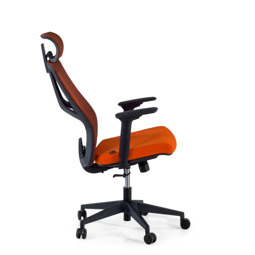 Sedia Ergonomica Quick, schienale bionico, braccioli regolabili