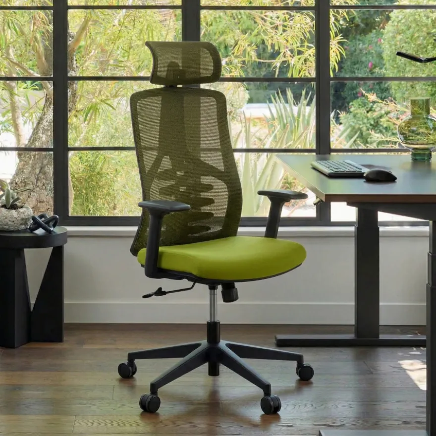 Sedia Ergonomica Quick, schienale bionico, braccioli regolabili