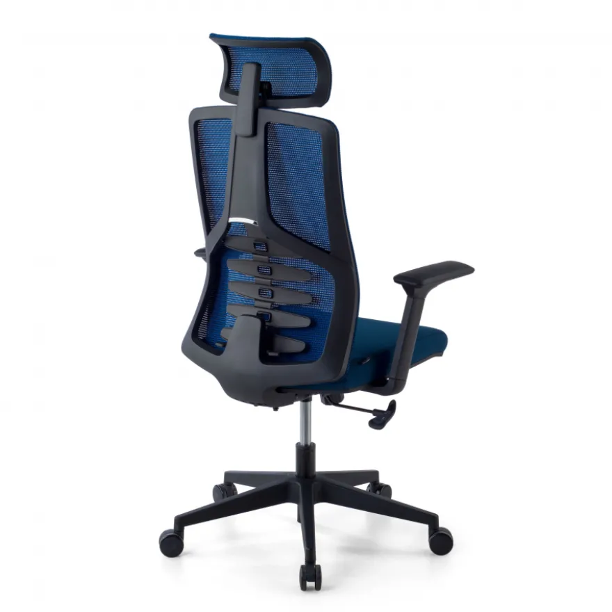 Sedia Ergonomica Quick, schienale bionico, braccioli regolabili