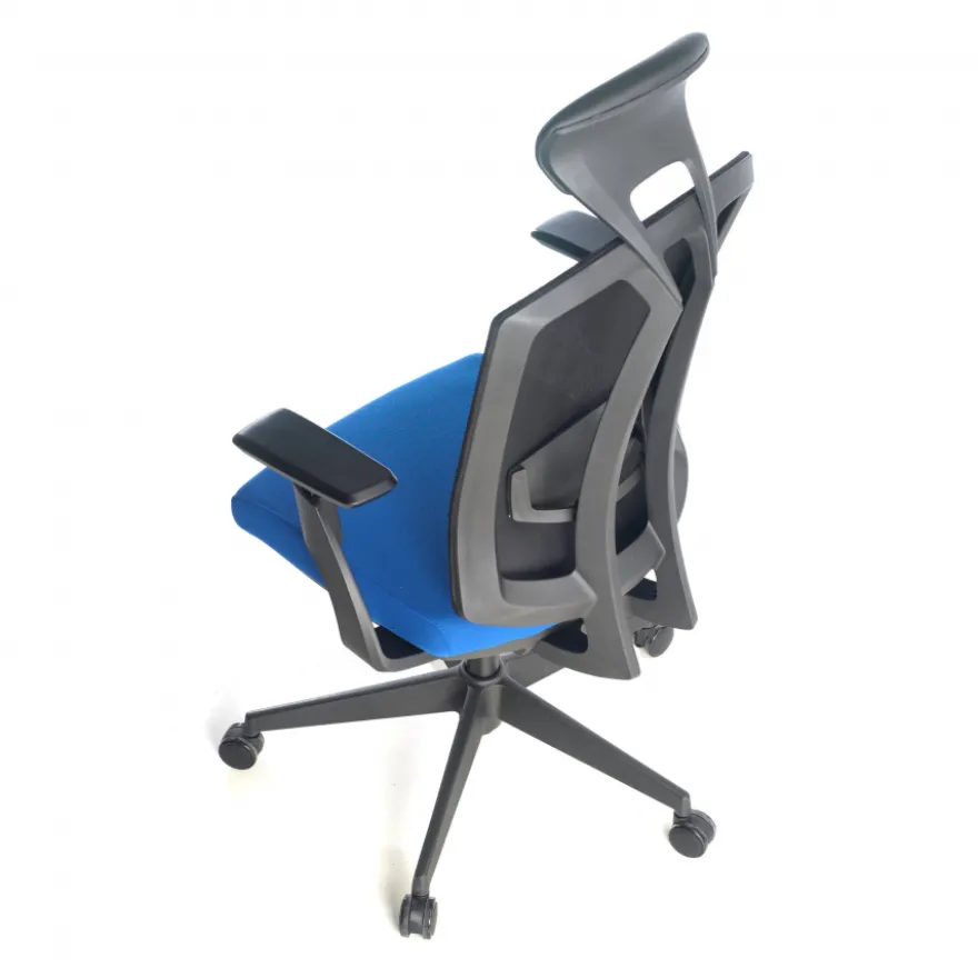 Sedia Ergonomica Ridley, poggiatesta, meccanismo sincronizzato
