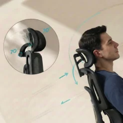 Sedia ergonomica Sense Ultra con supporto lombare a tre zone