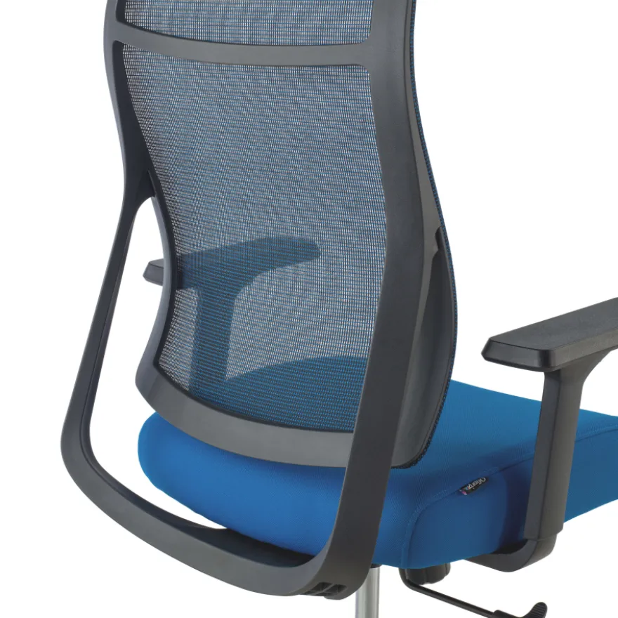 Sedia ergonomica Stay, schienale reclinabile, seduta imbottita