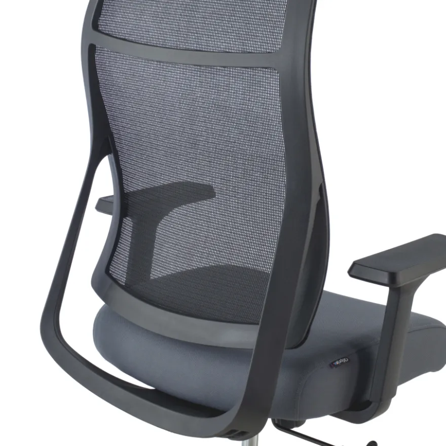 Sedia ergonomica Stay, schienale reclinabile, seduta imbottita