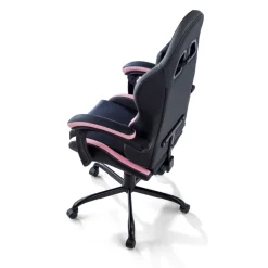 Sedia gamer Mist con braccioli ribaltabili, cuscino cervicale e lombare