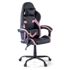 Sedia gamer Mist con braccioli ribaltabili, cuscino cervicale e lombare