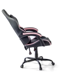 Sedia gamer Mist con braccioli ribaltabili, cuscino cervicale e lombare