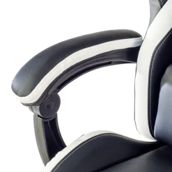Sedia gamer Mist con braccioli ribaltabili, cuscino cervicale e lombare