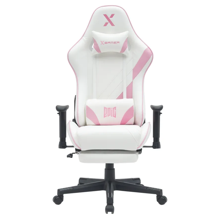 Sedia gaming con poggiapiedi Epic