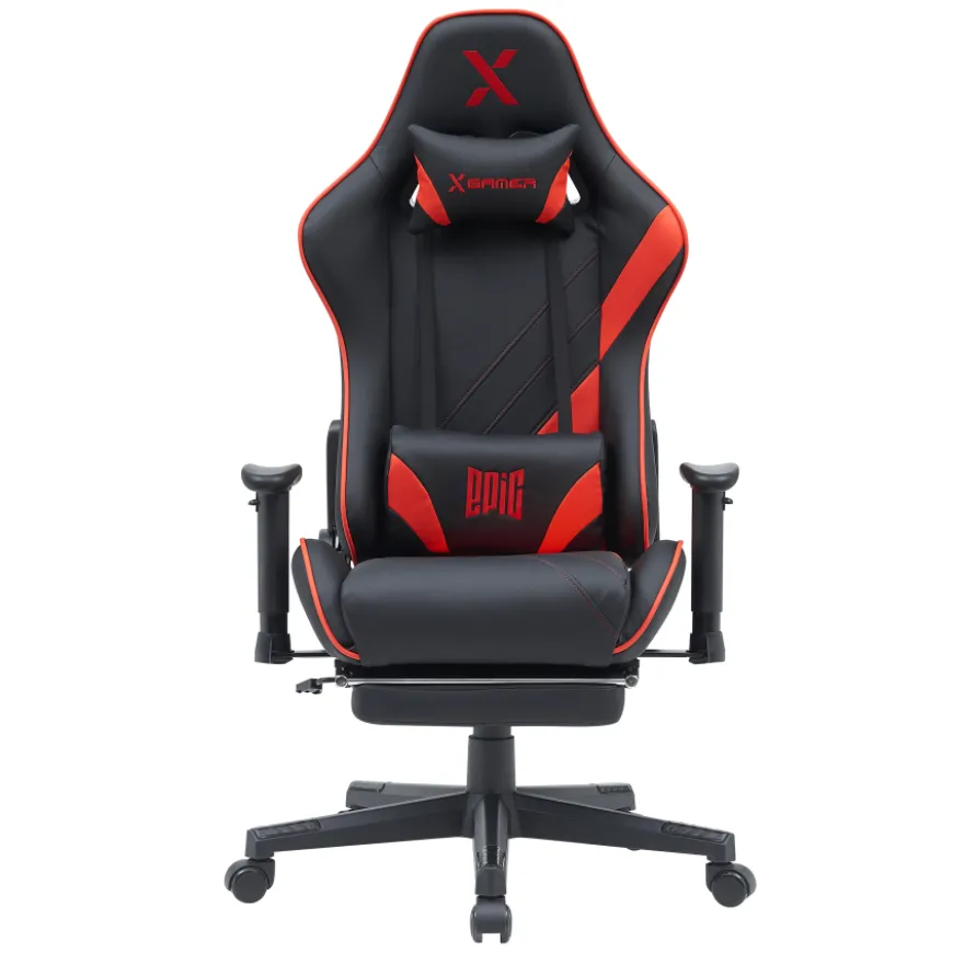 Sedia gaming con poggiapiedi Epic