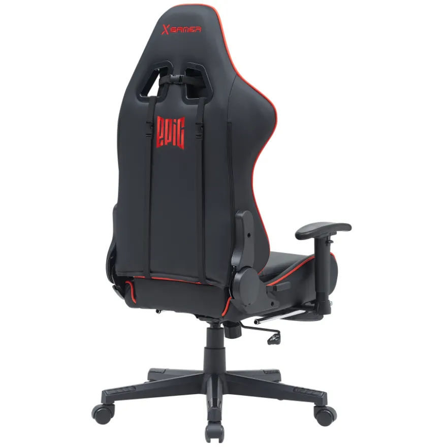 Sedia gaming con poggiapiedi Epic
