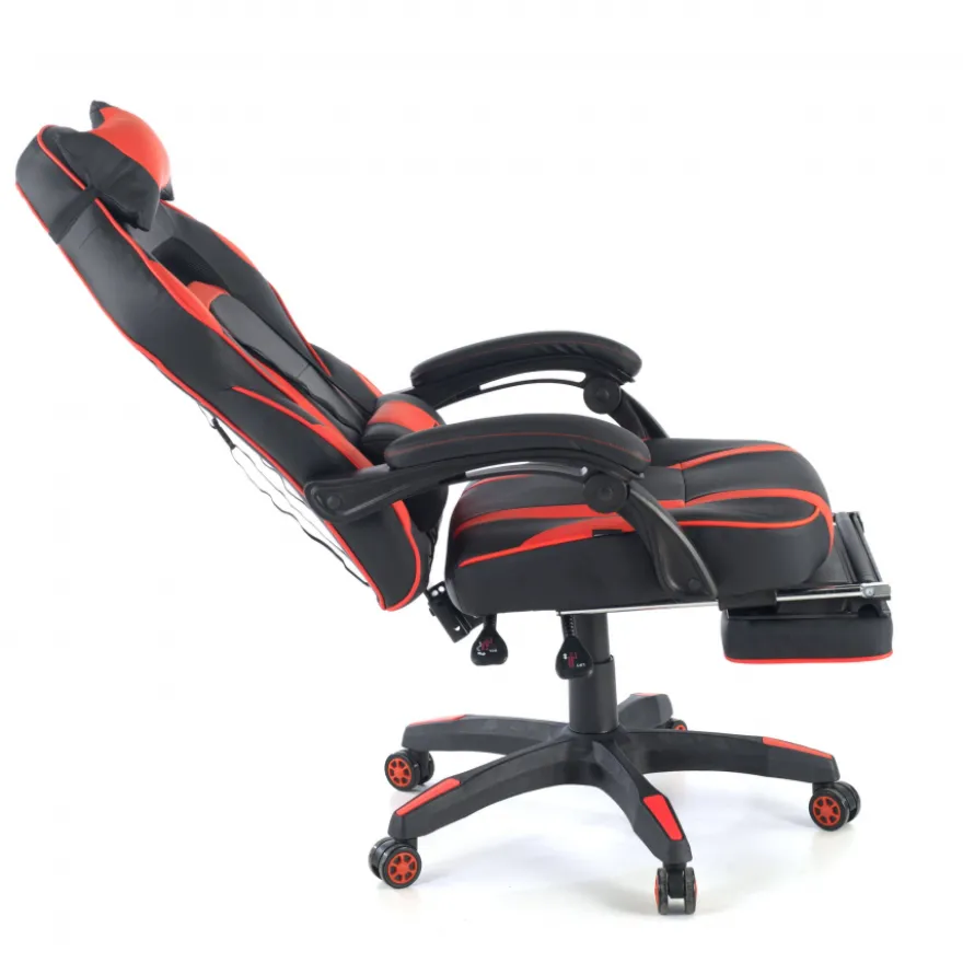 Sedia Gaming con Poggiapiedi Logan, braccioli sincronizzati