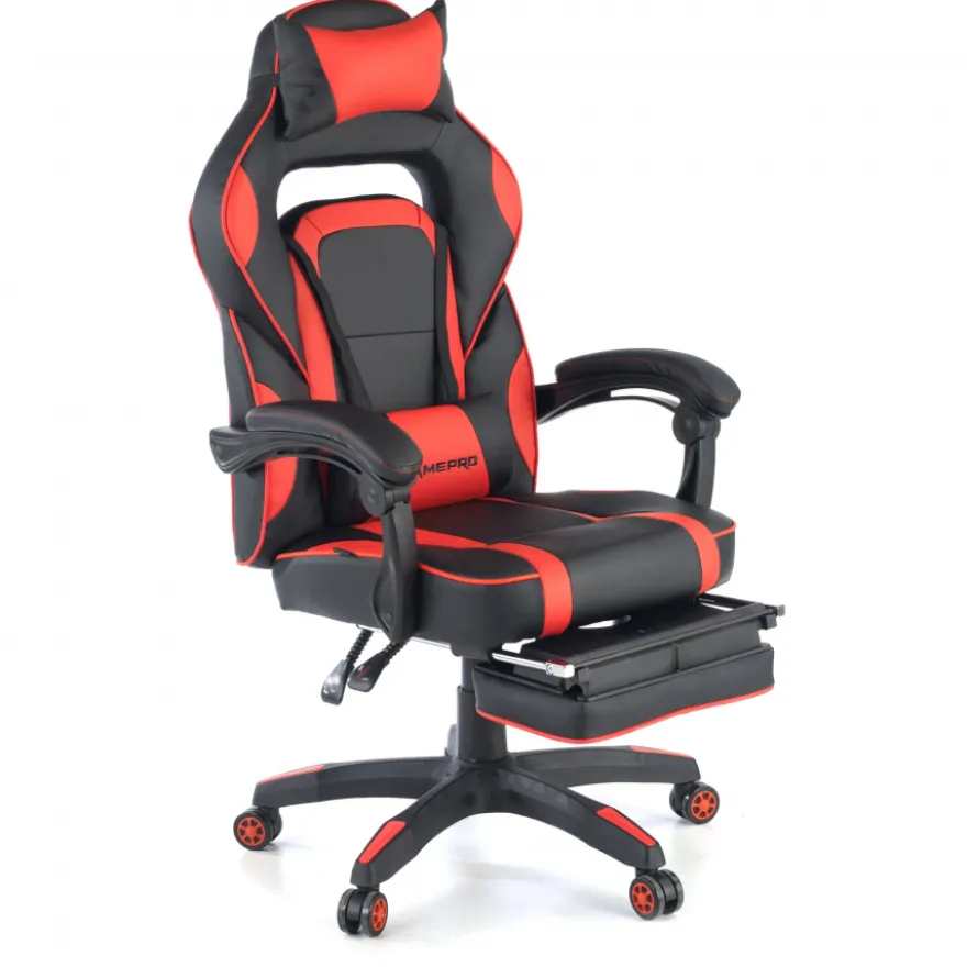 Sedia Gaming con Poggiapiedi Logan, braccioli sincronizzati