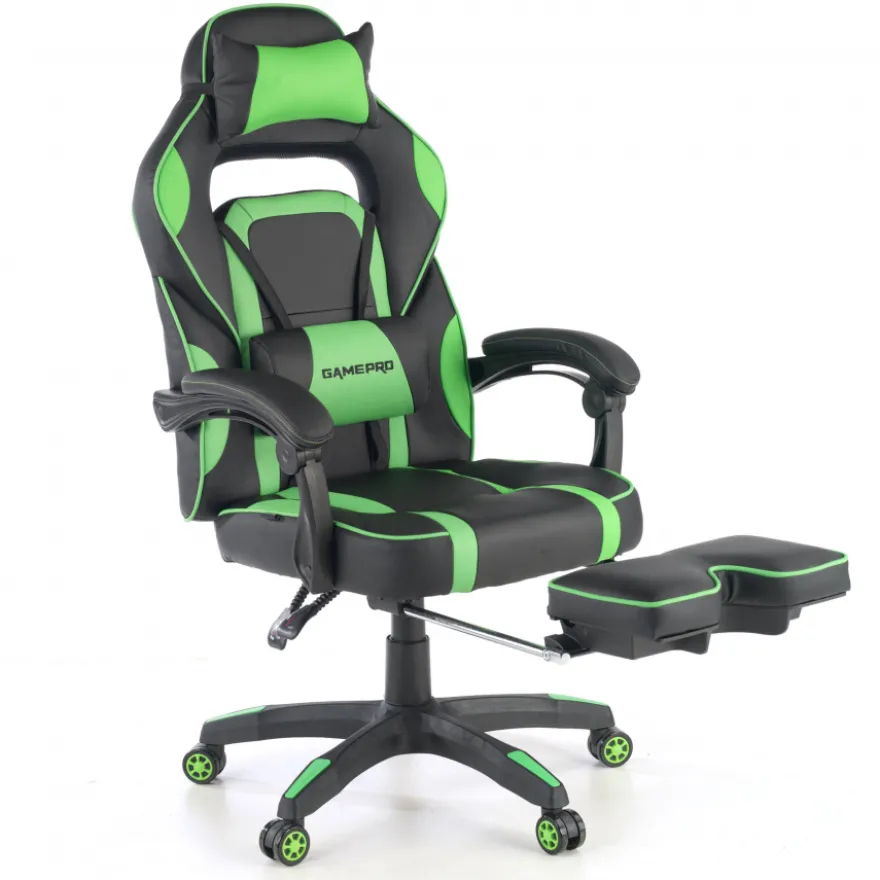 Sedia Gaming con Poggiapiedi Logan, braccioli sincronizzati