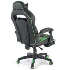 Sedia Gaming con Poggiapiedi Logan, braccioli sincronizzati