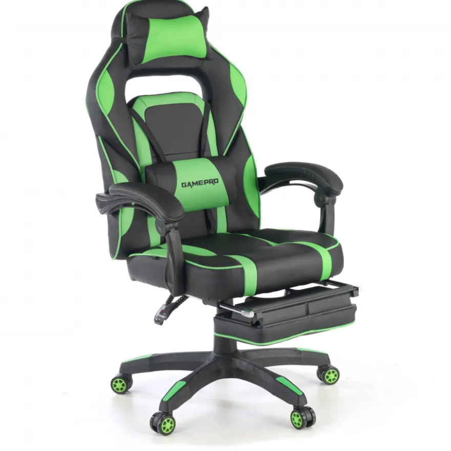Sedia Gaming con Poggiapiedi Logan, braccioli sincronizzati