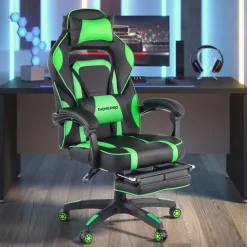 Sedia Gaming con Poggiapiedi Logan, braccioli sincronizzati