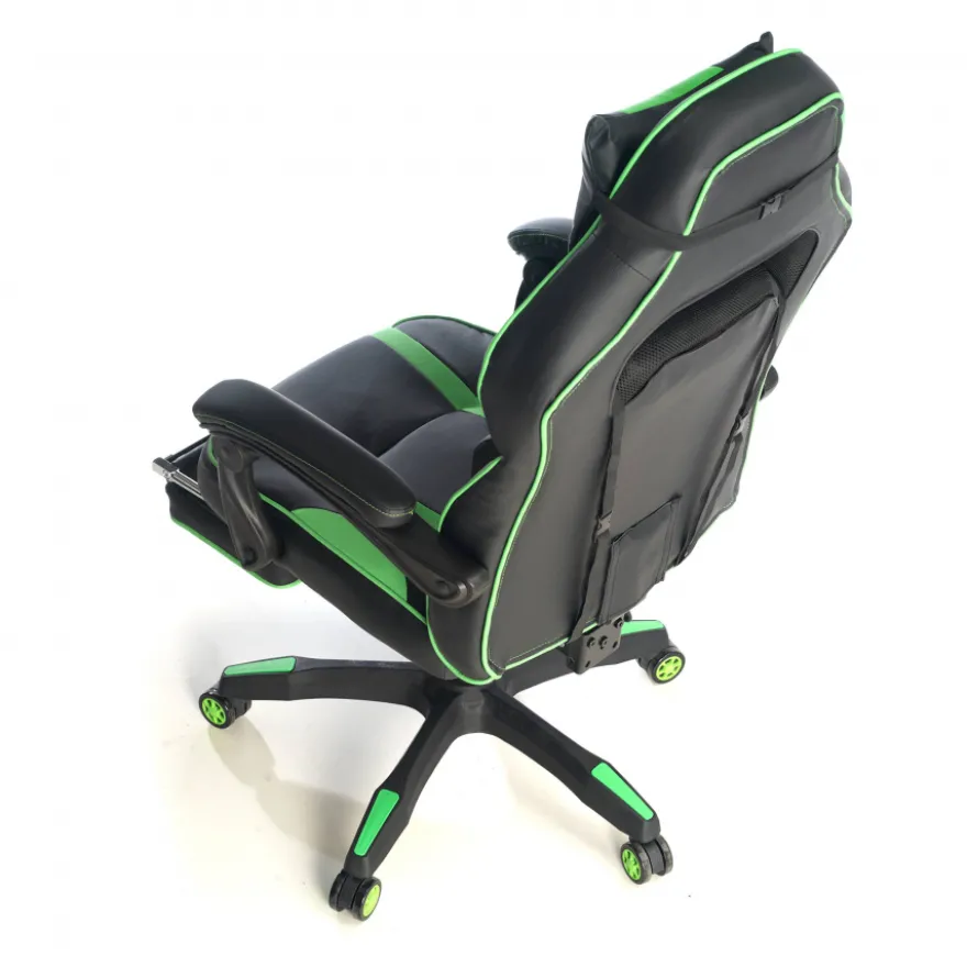 Sedia Gaming con Poggiapiedi Logan, braccioli sincronizzati