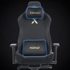 Sedia gaming ergonomica in tessuto Forge, cuscino magnetico
