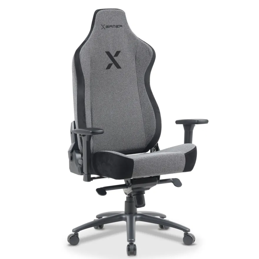 Sedia gaming ergonomica in tessuto Forge, cuscino magnetico