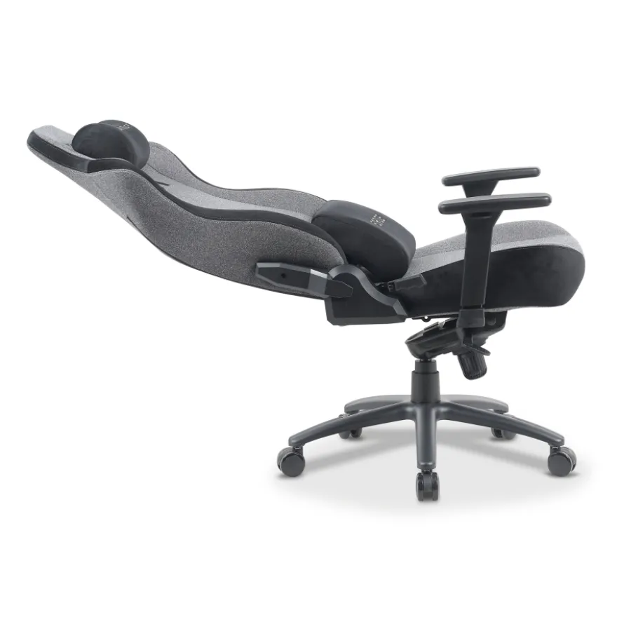 Sedia gaming ergonomica in tessuto Forge, cuscino magnetico