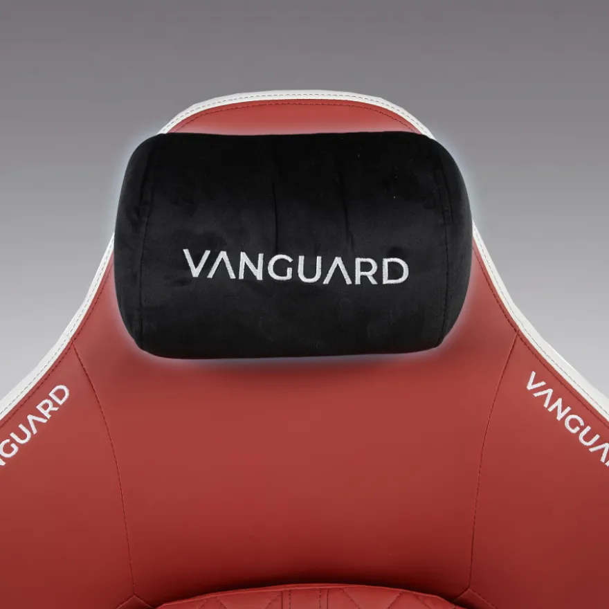 Sedia gaming ergonomica Vanguard, cuscino magnetico, ecopelle