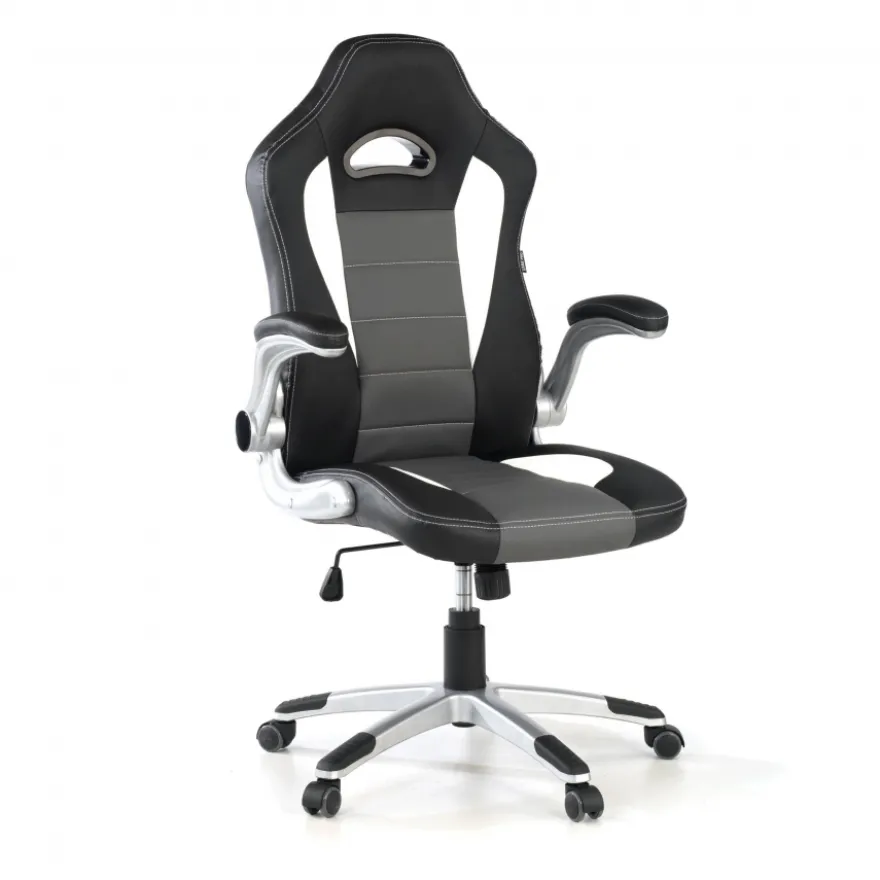 Sedia Gaming Lotus, design racing e braccioli pieghevoli