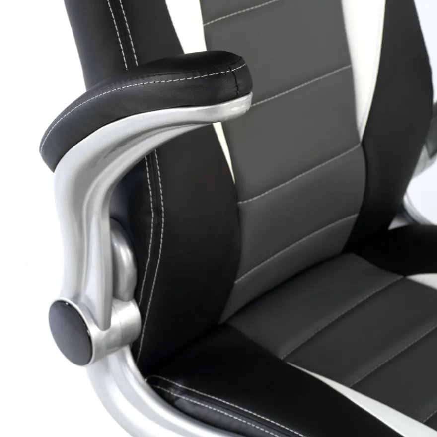 Sedia Gaming Lotus, design racing e braccioli pieghevoli