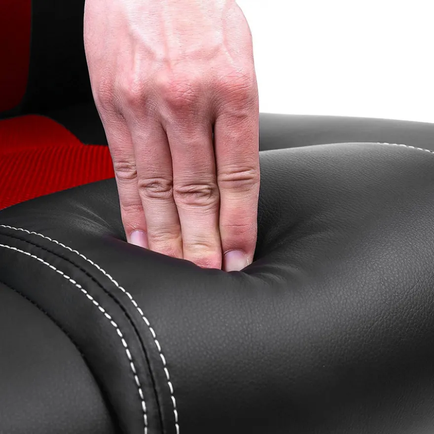 Sedia gaming Racer, design sportivo, imbottita