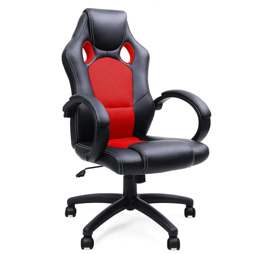 Sedia gaming Racer, design sportivo, imbottita