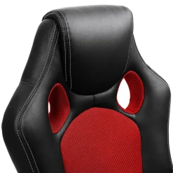 Sedia gaming Racer, design sportivo, imbottita