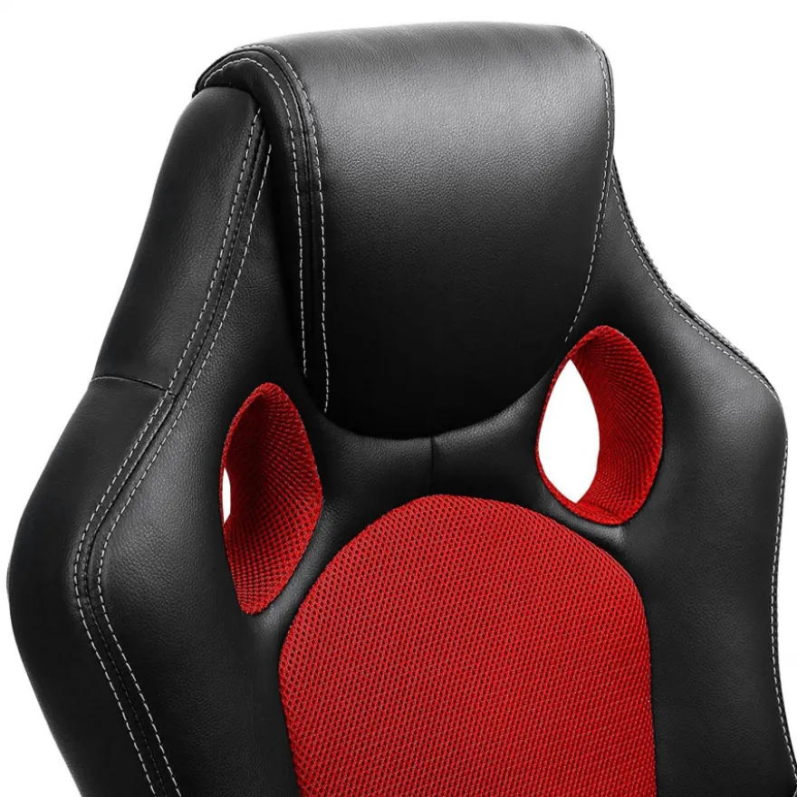 Sedia gaming Racer, design sportivo, imbottita