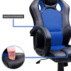 Sedia gaming Racer, design sportivo, imbottita