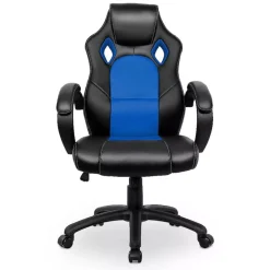 Sedia gaming Racer, design sportivo, imbottita