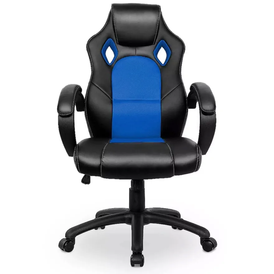 Sedia gaming Racer, design sportivo, imbottita