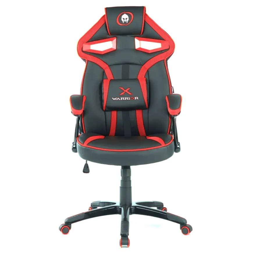 Sedia Gaming Warrior supporto lombare, imbottita