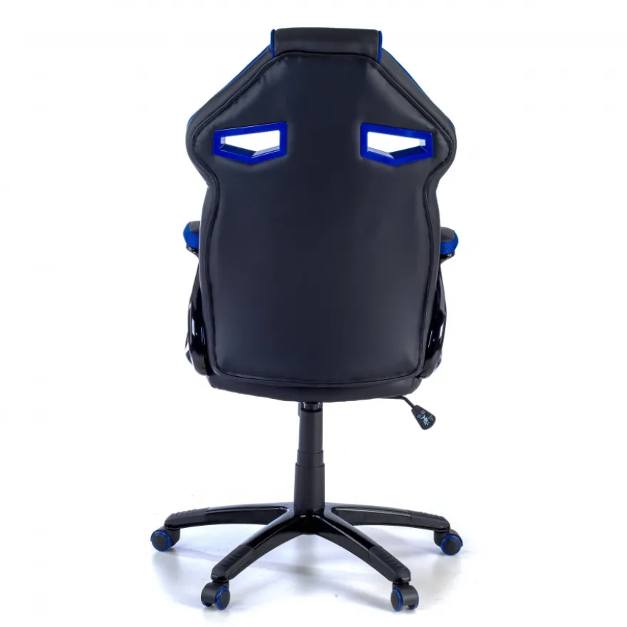 Sedia Gaming Warrior supporto lombare, imbottita