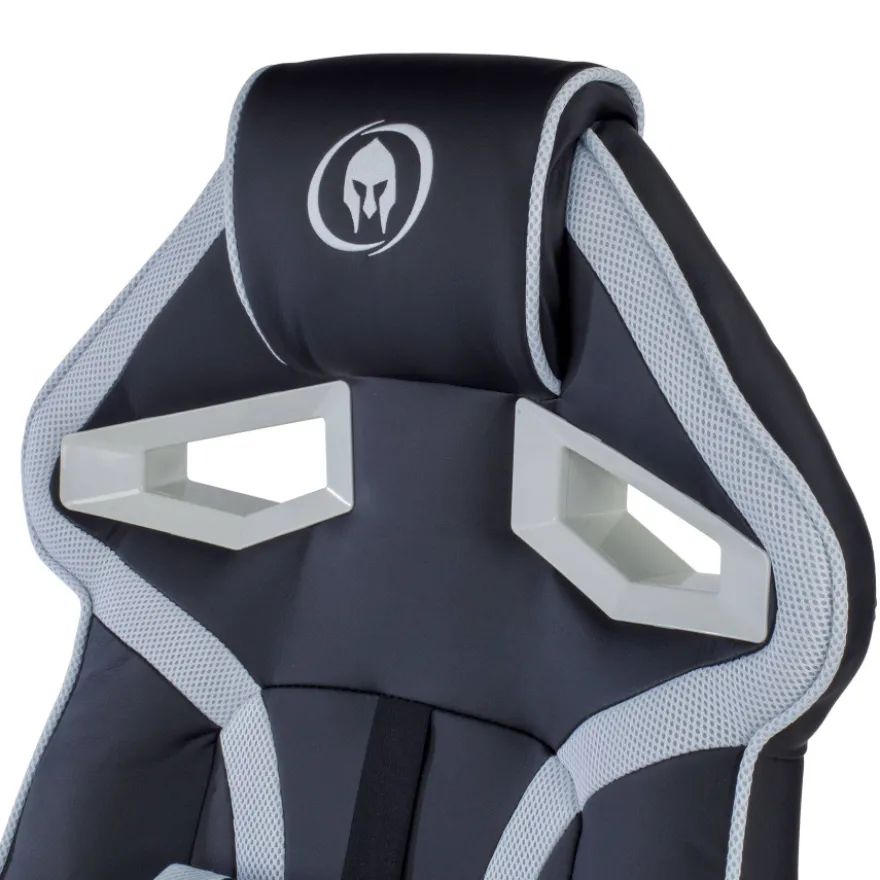 Sedia Gaming Warrior supporto lombare, imbottita
